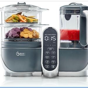 Babymoov Duo Meal Station in Gray